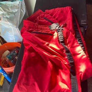 Polo by Ralph Lauren Red and Black Kids Bottoms